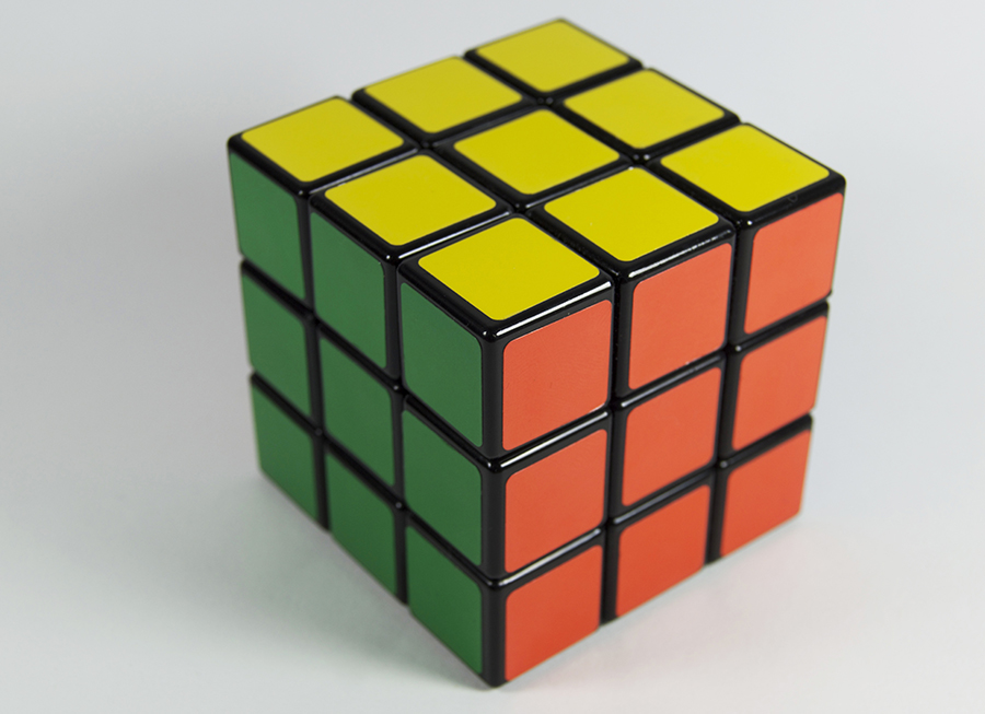Rubix cube for problem solving.