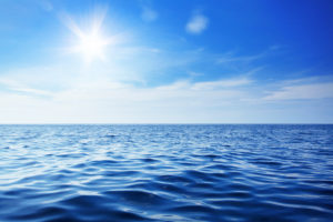 After overcoming inertia and getting things done, your mind will be more calm, just like a calm blue ocean
