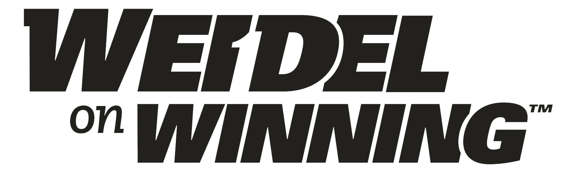 Weidel on Winning Logo in Black